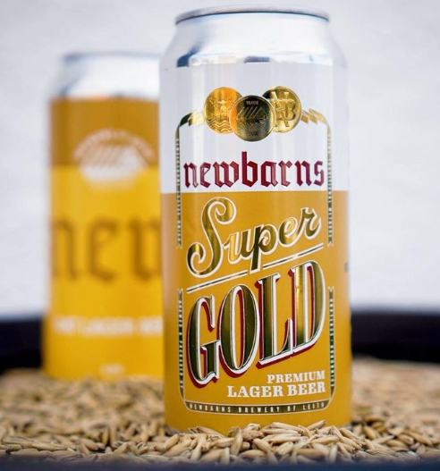 Super Gold - Newbarns Brewery - Premium Lager Beer, 4.8%, 440ml Can