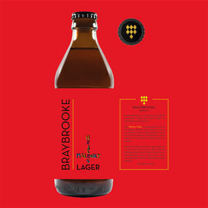 Malenky Helles - Braybrooke - Helles Lager, 5%, 330ml Bottle