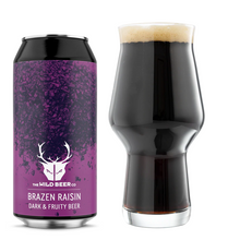 Load image into Gallery viewer, Brazen Raison - Wild Beer Co - Fig Dubbel, 7.5%, 440ml Can
