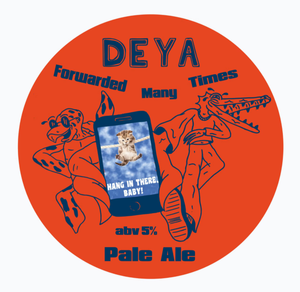Forwarded Many Times - Deya Brewing - Pale Ale, 5%, 500ml Can