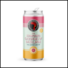 Load image into Gallery viewer, Hanging Gardens Of Basildon - Roosters Brewery - Peach, Grapefruit &amp; Basil Sour, 3.4%, 330ml Can
