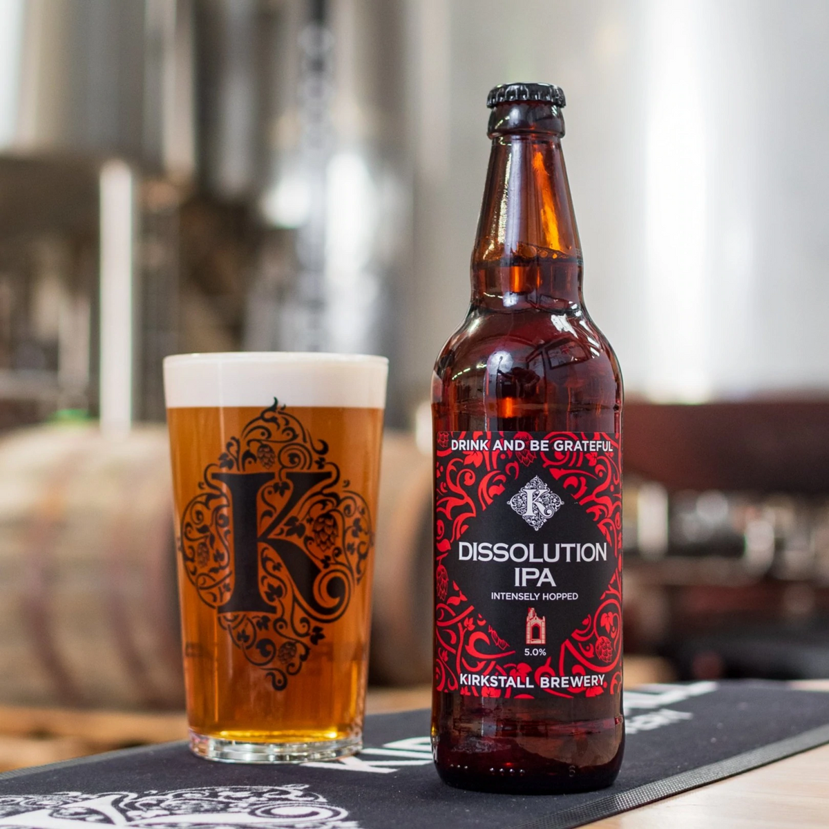 Dissolution IPA Kirkstall Brewery IPA, 5, 500ml Bottle Raynville