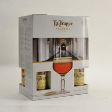 Load image into Gallery viewer, La Trappe Gift Set - Bierbrouwerij De Koningshoeven - Belgian Ales, 4x330ml Bottle &amp; Glass Gift Set
