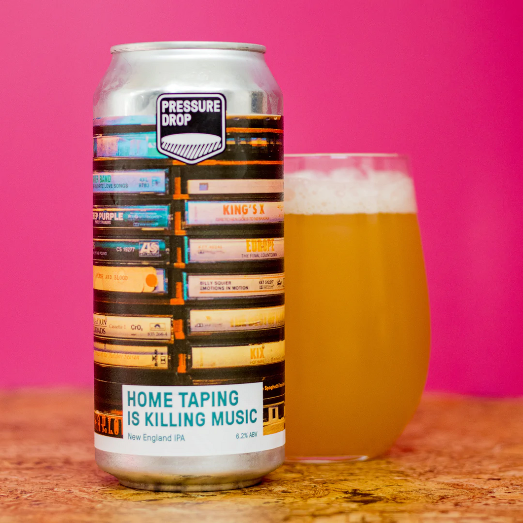 Home Taping Is Killing Music - Pressure Drop - New England IPA, 6.2%, 440ml Can
