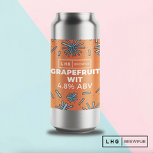 Load image into Gallery viewer, Grapefruit Wit - Left Handed Giant Brewpub - Grapefruit Wit, 4.8%, 440ml Can

