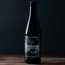 Load image into Gallery viewer, BA Smoked Imperial Stout - Vocation Brewery X Lady Of The Glen - Whisky Barrel Aged Smoked Imperial Stout, 11.5%, 330ml Can
