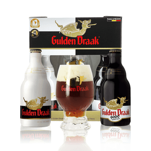 Gulden Draak Gift Set - Gulden Draak - Belgian Ales, 10.5%, 2x330ml Bottles & 1x Glass
