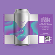 Load image into Gallery viewer, New Vibration - Track Brewing Co - IPA, 6.5%, 440ml Can
