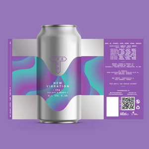New Vibration - Track Brewing Co - IPA, 6.5%, 440ml Can