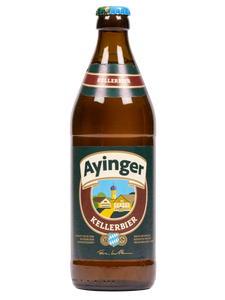 Ayinger Kellerbier - Ayinger Privatbrauerei - Kellerbier, 4.9%, 500ml Bottle