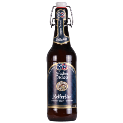 Kellerbier - Hacker Pschorr - Kellerbier, 5.5%, 500ml Bottle