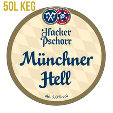 Load image into Gallery viewer, Munich Hell - Hacker Pschorr - Helles Lager, 5%, 500ml Bottle
