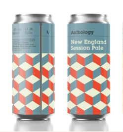 New England Session Pale - Anthology Brewing Co - New England Session Pale, 3.8%, 440ml Can