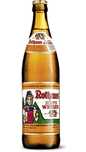 Hefeweizen  - Rothaus - Hefeweizen, 5.4%, 500ml Bottle