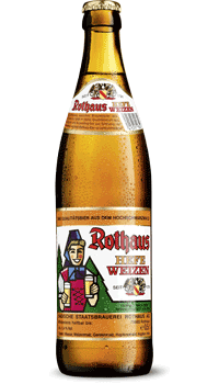 Hefeweizen  - Rothaus - Hefeweizen, 5.4%, 500ml Bottle