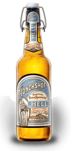 Mönchshof Hell - Kulmbacher Brauerei - Helles, 4.9%, 500ml Bottle