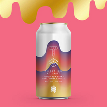 Load image into Gallery viewer, Together At Last - Track Brewing Co X Range Brewing - Gold Top Triple IPA, 10.5%, 440ml Can
