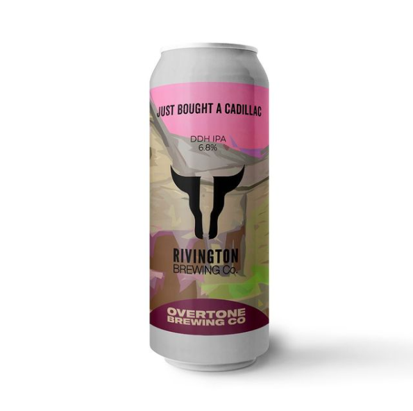 Just Bought A Cadillac - Rivington Brewing Co X Overtone Brewing Co - IPA, 6.8%, 500ml Can