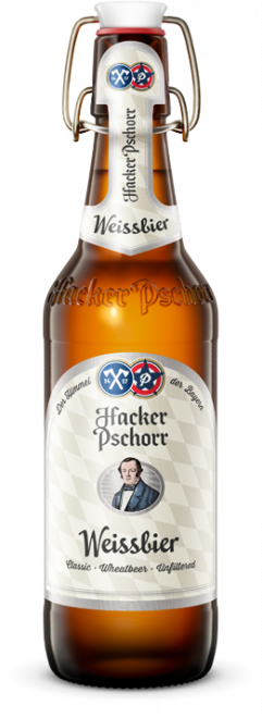 Weissbier - Hacker Pschorr - Weissbier, 5.5%, 500ml Bottle