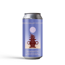 Load image into Gallery viewer, Silhouette: Blueberry Oatmeal - Hudson Valley - Brunch-style Sour IPA w/ Oats, Maple Syrup &amp; Blueberry, 5%, 473ml Can
