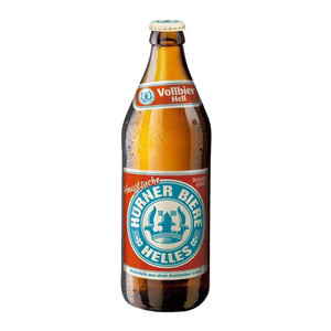 Hürner Biere Helles - Tucher Bräu - Helles, 4.9%, 500ml Bottle