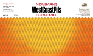 WestCoastPils - Newbarns Brewery X Burnt Mill - West Coast Pils, 6.5%, 440ml Can