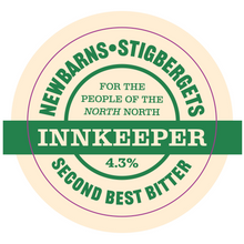 Load image into Gallery viewer, Inkeeper - Newbarns Brewery X Stigbergets - Second Best Bitter, 4.3%, 440ml Can
