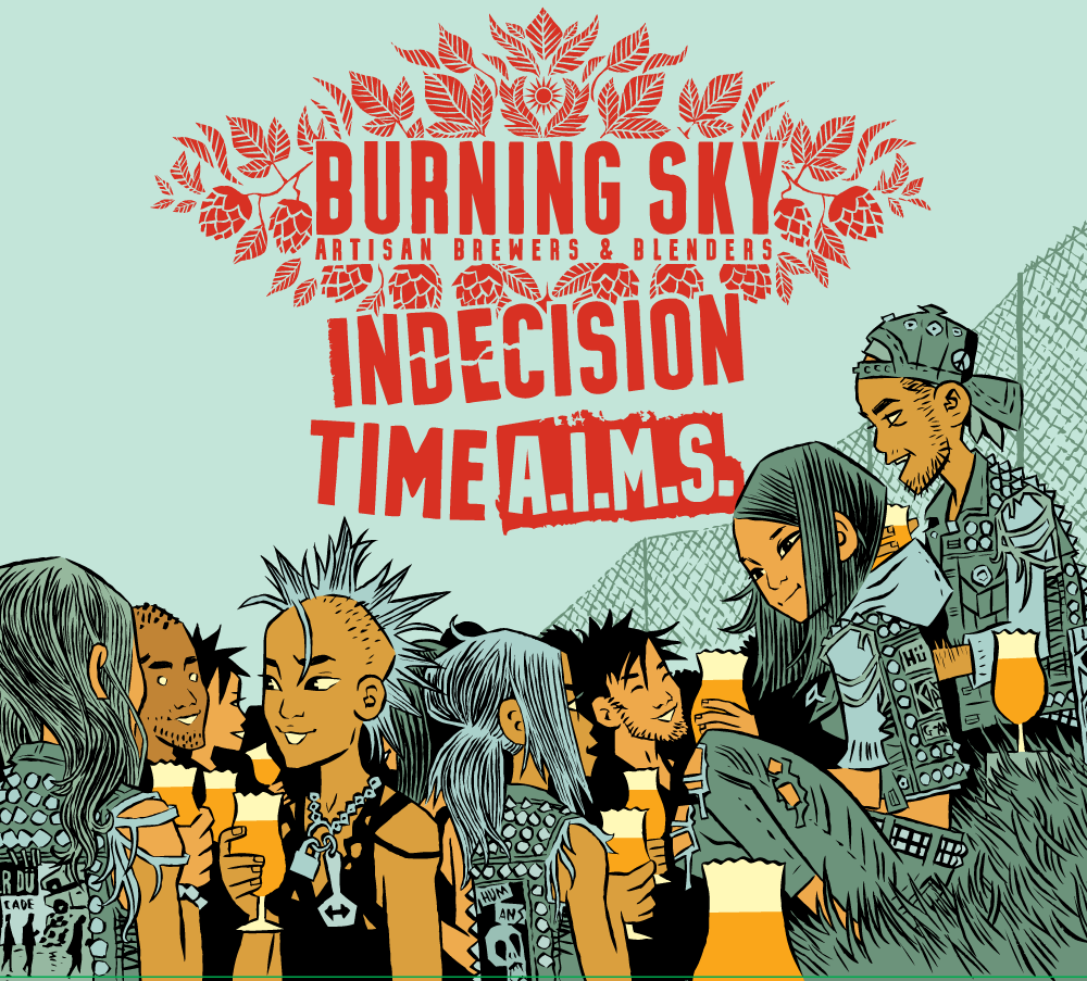 Indecision Time AIMS - Burning Sky - Pale Ale, 5.6%, 440ml Can