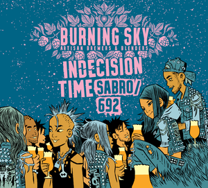Indecision Time - Burning Sky - Sabro / 692 Pale Ale, 5.6%, 440ml Can