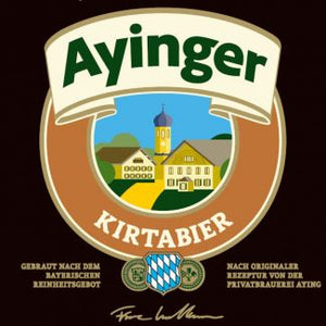 Kirtabier - Ayinger Privatbrauerei - Kellerbier, 5.8%, 500ml Bottle