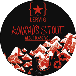 Konrad's Stout - Lervig Bryggeri - Russian Imperial Stout, 12%, 330ml Can