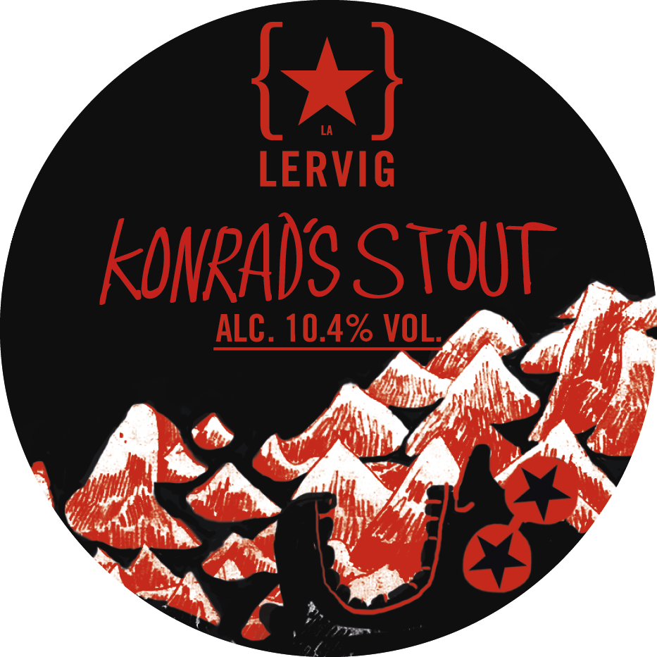 Konrad's Stout - Lervig Bryggeri - Russian Imperial Stout, 12%, 330ml Can