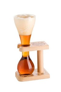 Kwak Gift Set - Brouwerij Bosteels - Belgian Tripel, 8.7%, 4x330ml Bottle & Glass with Stand Gift Set