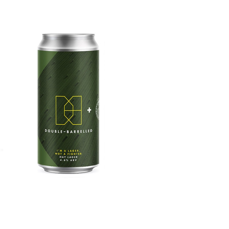 I'm A Lager, Not A Fighter - Double Barrelled X Little Earth Project - Hay Lager, 4.6%, 440ml