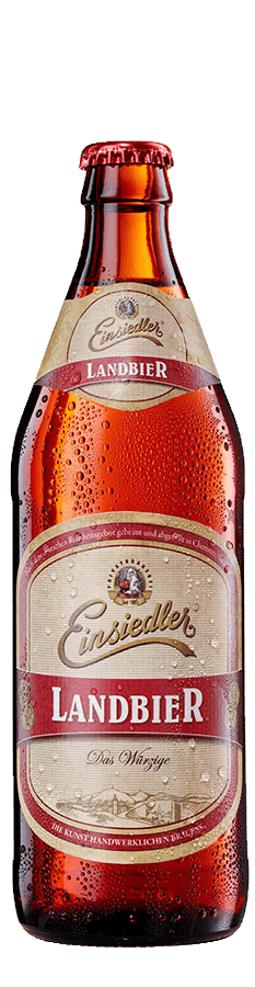 Landbier - Privatbrauerei Einsiedler Brauhaus - Landbier, 5%, 500ml Bottle