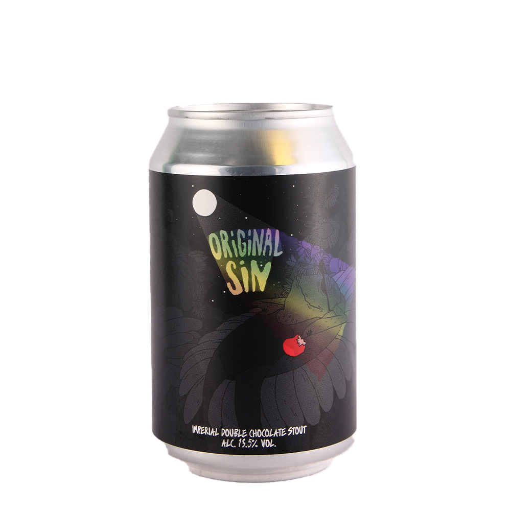 Original Sin - Lervig Bryggeri - Imperial Double Chocolate Stout, 13.5%, 330ml Can