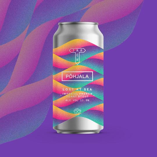 Lost At Sea - Track Brew Co X Põhjala Brewery - Imperial French Toast Stout, 11.5%, 440ml Can