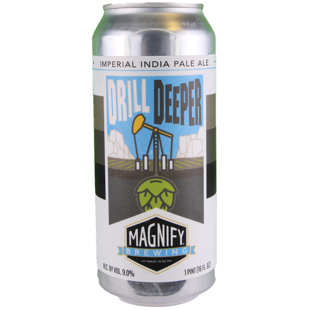 Drill Deeper - Magnify Brewing - Imperial IPA, 9%, 473ml Can