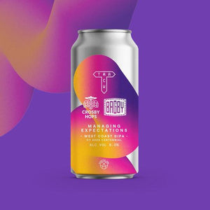 Managing Expectations - Track Brewing Co X Bagby Beer Co - West Coast DIPA, 8%, 440ml Can