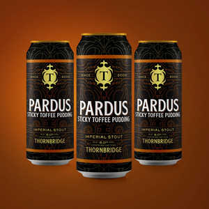 Pardus Sticky Toffee Pudding - Thornbridge Brewery - Sticky Toffee Pudding Imperial Stout, 8%, 440ml Can