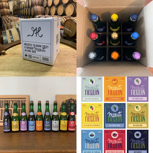Meerts Tilquin 20|21 - Gueuzerie Tilquin - Fruited Lambics, 6.3%, 9x375ml Bottle Set