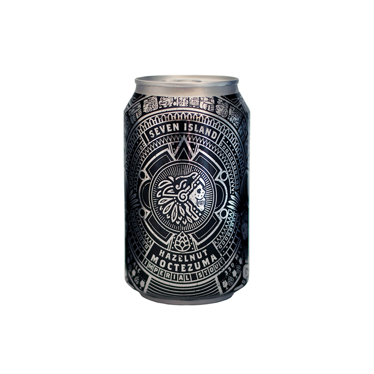 Hazelnut Moctezuma - Seven Island Brewery - Hazelnut Imperial Stout, 13%, 330ml Can