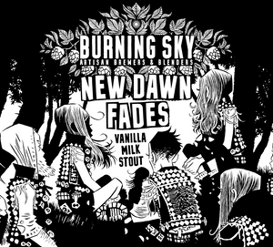 New Dawn Fades - Burning Sky - Vanilla Milk Stout, 6%, 440ml
