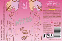 Load image into Gallery viewer, Peanut Better Stout Nitro - Lervig Bryggeri - Imperial Nitro Stout with Salted Peanuts, Cacao &amp; Vanilla, 11.2%, 500ml Can
