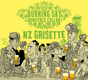 NZ Grisette - Burning Sky - Nelson Sauvin Grisette, 3.5%, 440ml Can