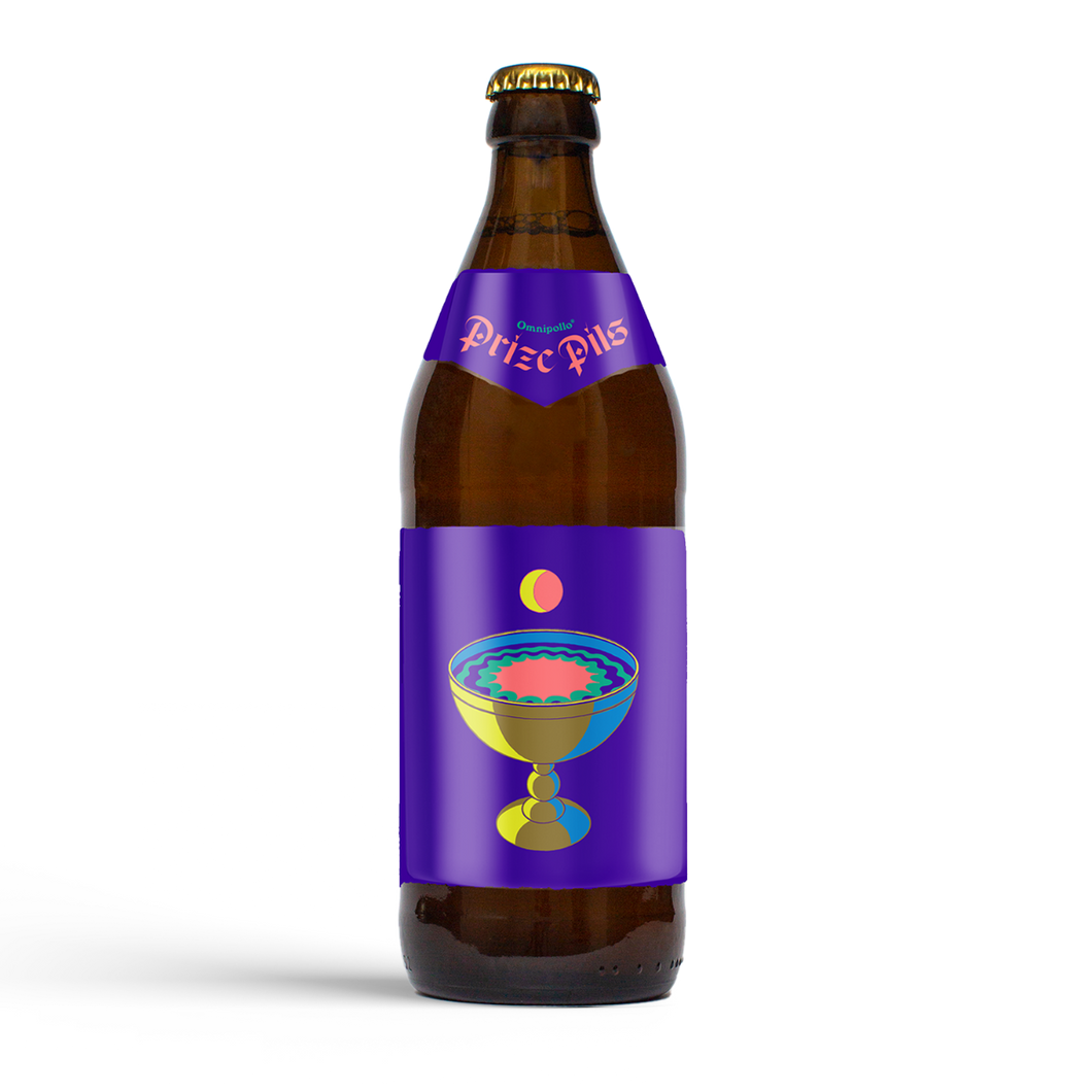 Prize Pils - Omnipollo - Pilsner, 4.8%, 500ml Bottle