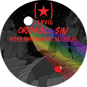 Original Sin - Lervig Bryggeri - Imperial Double Chocolate Stout, 13.5%, 330ml Can