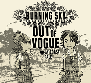 Out Of Vogue - Burning Sky - West Coast Pale 5.4%, 440ml Can