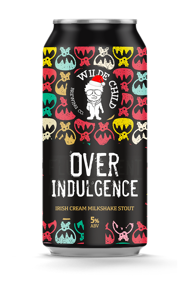 Over Indulgence - Wilde Child Brewing Co - Irish Cream Milkshake Stout, 5%, 440ml Can