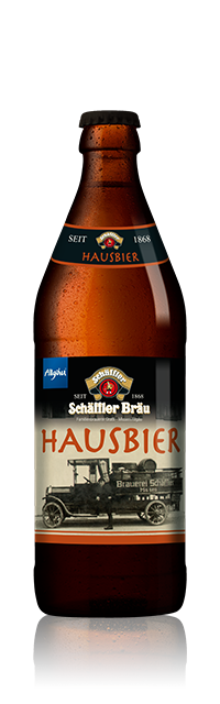Hausbier - Schäffler Bräu - Hausbier, 5.1%, 500ml Bottle